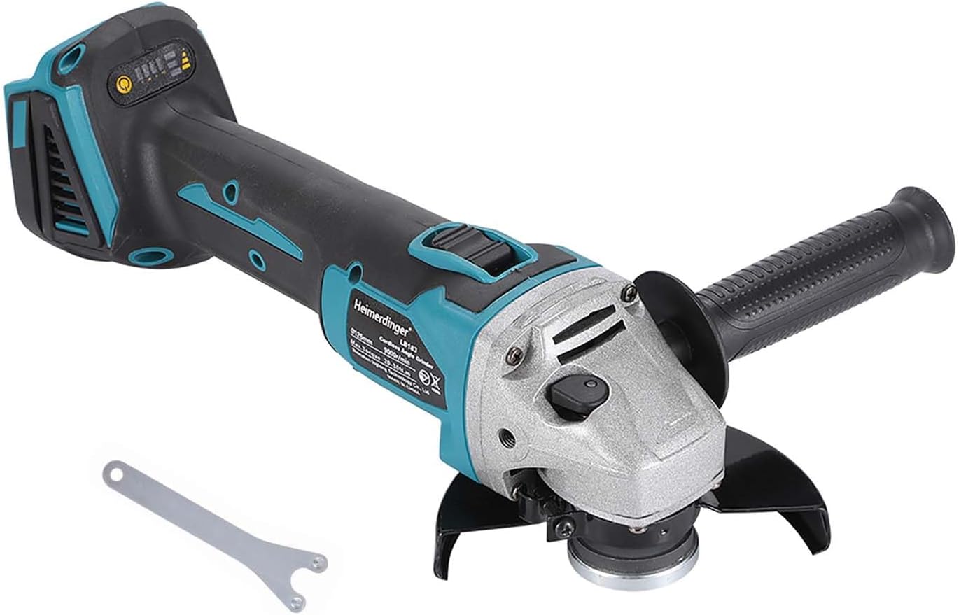 Makita DGA404 Brushless Angle Grinder Compatible with Makita 18V Battery,4-1/2-Inch High-Power Angle Grinder for Metal,Tile Cutting and Grinding-Tool Only