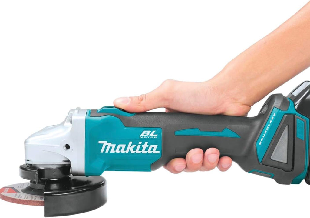 Makita DGA504 125mm Brushless Lithium Electric Angle Grinder Rechargeable Polishing Machine Cutting Machine High Power