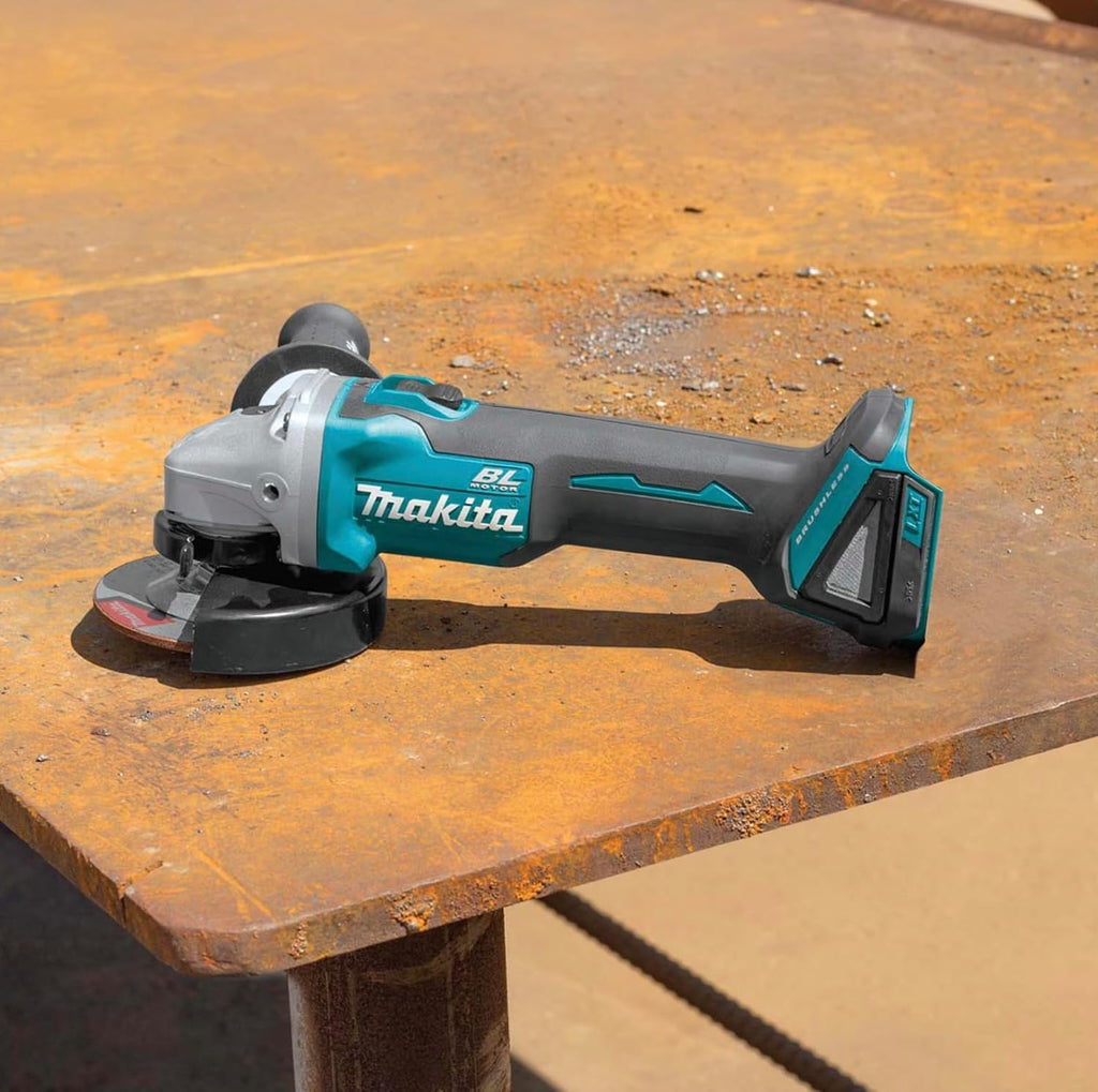 Makita DGA504 125mm Brushless Lithium Electric Angle Grinder Rechargeable Polishing Machine Cutting Machine High Power