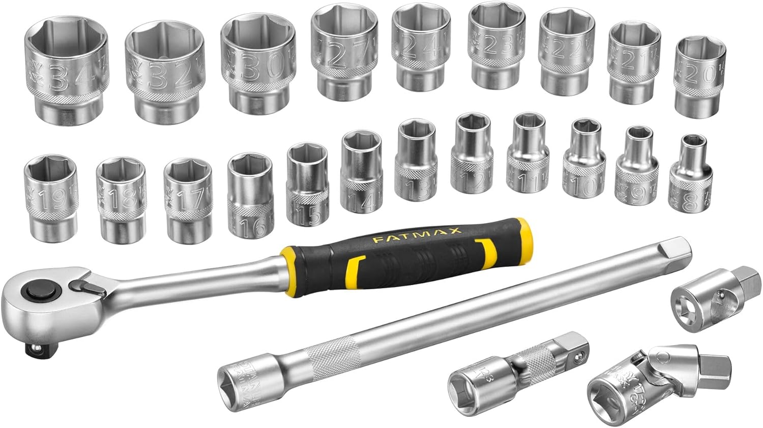 STANLEY Sockets and Wrench Sets Hand Tools Brand, Multi-Colour