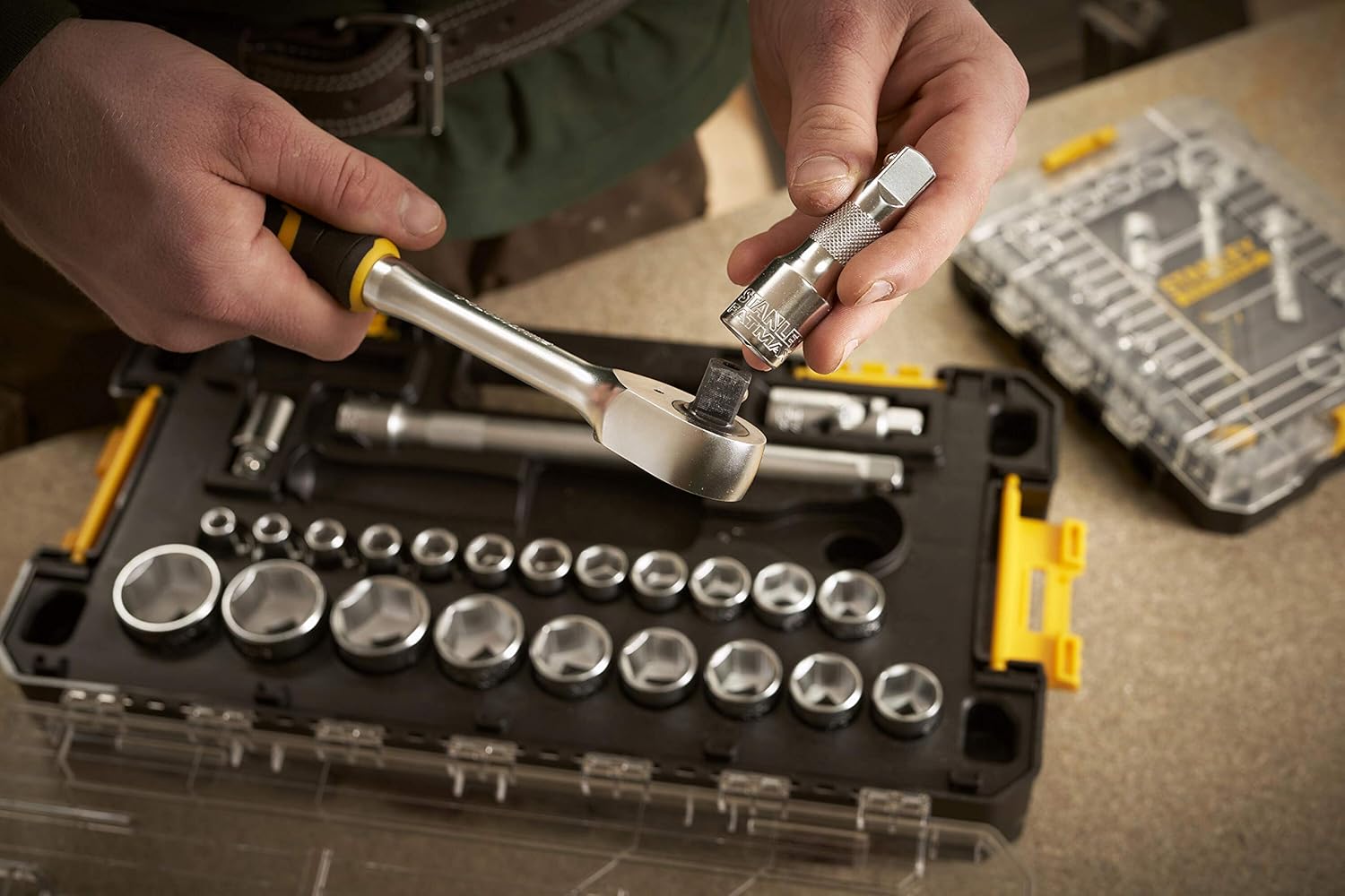 STANLEY Sockets and Wrench Sets Hand Tools Brand, Multi-Colour
