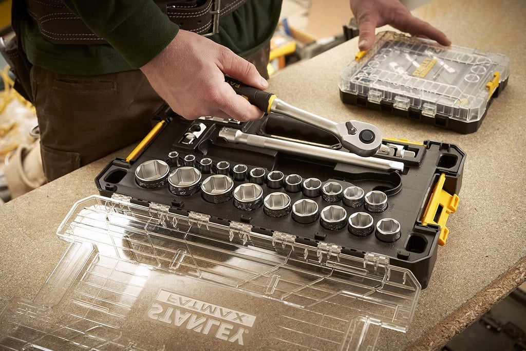 STANLEY Sockets and Wrench Sets Hand Tools Brand, Multi-Colour