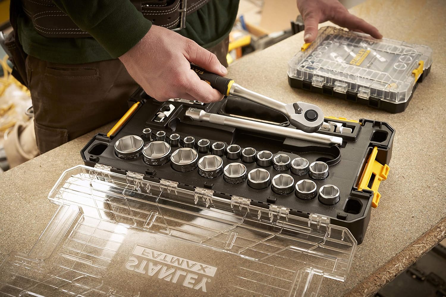 STANLEY Sockets and Wrench Sets Hand Tools Brand, Multi-Colour